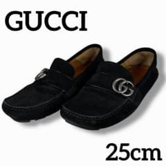 美品 GUCCI グッチ ローファー GG インターロッキング パンプス 25 