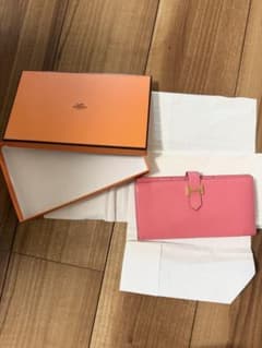 本日のみ最終値下げ極美品エルメスベアン エルメス財布 - メルカリ
