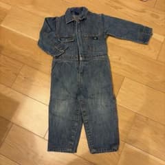 デニム　オーバーオール　90cmのサムネイル