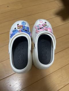 디즈니 스티치 토이 스토리 사보 샌들 화이트