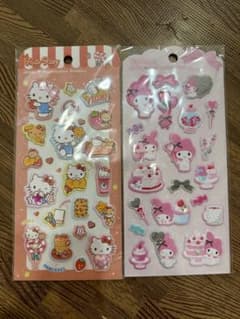 サンリオ　マシュマロシール　キティ　マイメロディ 2枚セットのサムネイル