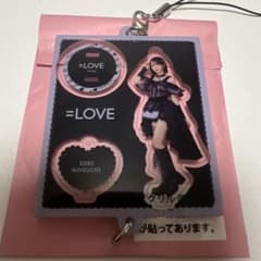 イコラブ ＝LOVE 野口衣織 ミニくじ 黒衣装 アクスタキーホルダー