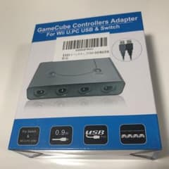 ☆竜王☆様 新品 ゲームキューブコントローラーアダプター 接続タップのサムネイル