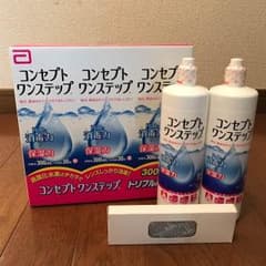 コンタクト洗浄液＋すすぎ液セット コンセプトワンステップのサムネイル