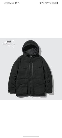 UNIQLO　ホワイトマウンテニアリング　ダウンオーバーサイズパーカーのサムネイル