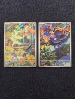 ポケモンカード ニャオハ ゾロア AR 2枚セット スターターセットex収録
