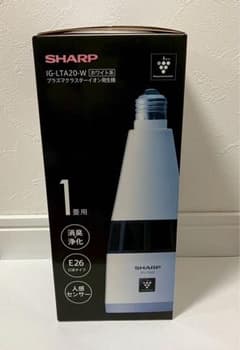 新品】SHARP IG-LTA20-W プラズマクラスターイオン発生器 - メルカリ