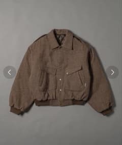 8*8様 【完売品】civvy. ヘリンボーンフライトジャケット - - メルカリ