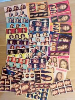 安室奈美恵さんシール　プリクラ風シールのサムネイル