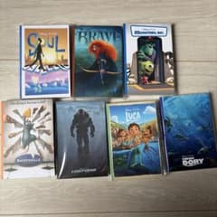 【即日発送】PIXARポストカードブック H賞 7種のサムネイル