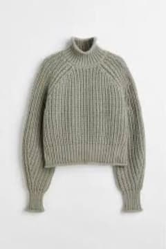 H&M♡ニットセータートップス♡カーキのサムネイル