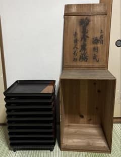 輪島塗　会席　お膳　膳　お盆　工芸品　料理盆　骨董品　大正　昭和　レトロ　角皿 輪島塗 会席 お膳 膳 お盆 工芸品 料理盆 骨董品 大正 昭和 レトロ 角