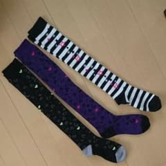 ニーハイソックス３点のサムネイル