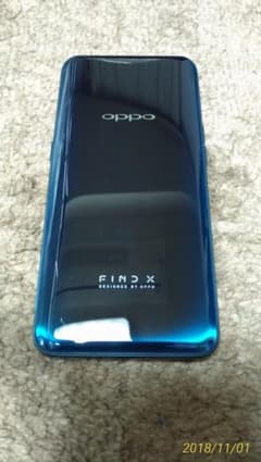 【値下げ応じます!!】oppo find x ケース付き 本体のみのサムネイル
