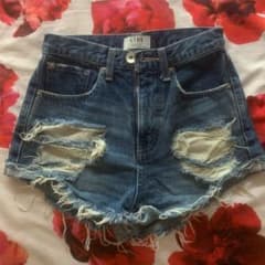 GYDA デニムショートパンツ ブルーのサムネイル