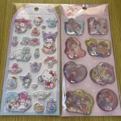 サンリオ ウォーターシール ジュエルマシュマロステッカーズのサムネイル