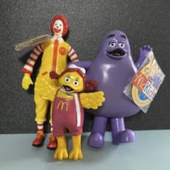 マクドナルド　ロナルド　グリマス　バーディー　McKids フィギュア マクドナルド ロナルド グリマス バーディー McKids フィギュア - メルカリ
