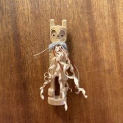 セワポロロ アイヌ 民芸品 木彫り お守り 魔除け 護符 北海道 ◾️モノハコト様専用◾️セワポロロ アイヌ 民芸品 木彫り お守り 魔