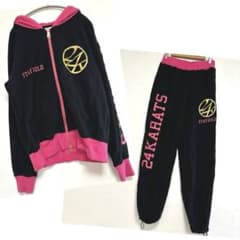 ★EXILE 24karats STAY GOLDブラックパーカーセットアップM ☆EXILE 24karats STAY GOLDブラックパーカーセットアップM - メルカリ