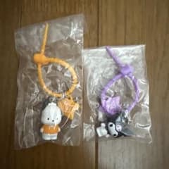 サンリオキャラクターズ ななほしカラフルマルチチャーム ガチャ　クロミ、ポチャのサムネイル