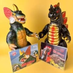 マルサン ４５０ キングゴドラス・ドラギラス パチ怪獣セット/ブルマァク マルサン 450 キングゴドラス・ドラギラス パチ怪獣セット