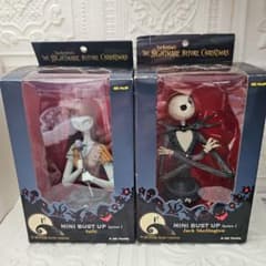 しんしナイトメア・ビフォア・クリスマス ミニバストアップフィギュアセット 新品 ナイトメア・ビフォア・クリスマス ミニバストアップフィギュア