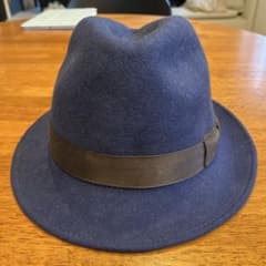 Orient ウールフェルトハット ネイビー L