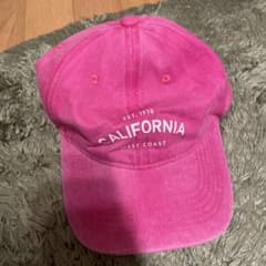 CALIFORNIA ベースボールキャップ ピンクのサムネイル