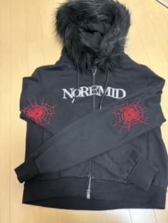 NOREMID フード付き ブラックパーカー Mのサムネイル