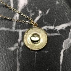 Thumbnail of 現品ハンドメイド金色 ネックレス ファッショナブルな 悪魔 猫の目