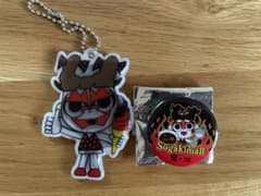 スガキヤ 聖飢魔II 魔界スーちゃん 缶バッジ 1個 キーホルダー1個のサムネイル
