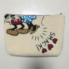 ☆ディズニー サガラ刺繍 ポーチ クラッチバック☆のサムネイル