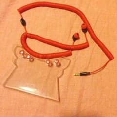 イヤホン ☆赤のサムネイル