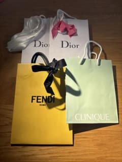Dior FENDI CLINIQUE ショッパーセットのサムネイル