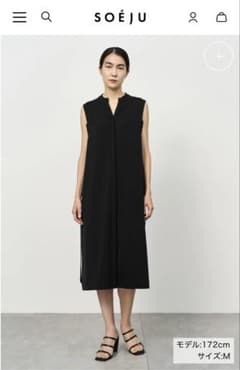 SOEJU ソージュ ヴィンテージサテンワンピース ブラック | Mercari