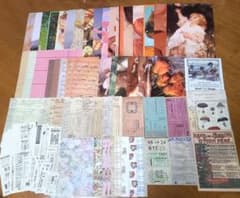 おすそ分けファイル素材まとめ売り コラージュ素材まとめ売り メモ帳