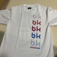 black knight バドミントンウェア ロングTシャツ ホワイト Mサイズのサムネイル
