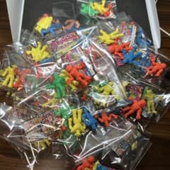 当時物　④BIGキン肉マンパート2 全8体　オリジナル超人　ミニブック　レトロ 当時物 キン消しパート8 ⭐︎84体 ミニブック28枚 キン肉マン レトロ