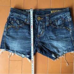 サムシング☆ViENUS JEAN 美品ホットパンツXSのサムネイル