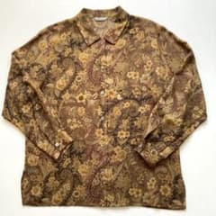 vintage aquascutum paisly shirt ff - メルカリ