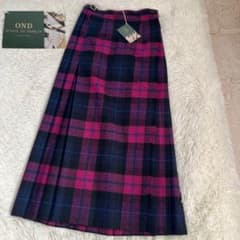 オニールオブダブリン ピンク系 ロングキルトラップスカート M マキシ