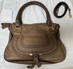【美品】Chloé Marcie Medium Satchel マーシーのサムネイル