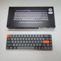未使用品 Keychron K7 Max 茶軸 Keychron K7 Max RGB ワイヤレスキーボード 本体 茶軸 - メルカリ