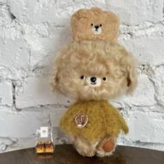 トースト国の国王ワン アーティストベア 海外作家様 ハンドメイド ぬいぐるみ 犬 トースト国の国王ワン アーティストベア 海外作家様 ハンドメイド