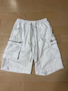 Danke Schon カーゴショーツ ホワイト　drip swagのサムネイル