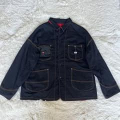 ChahChah×TENBOX×Lee/リバーシブルカバーオール/赤黒 10匣 - メルカリ