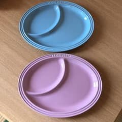 ル　クルーゼ  マルチオーバルプレート　セット売りのサムネイル