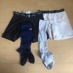 ラグビー　スパッツ2着とソックス2本のセットのサムネイル