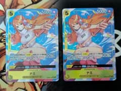 ナミ(SR/パラレル)(OP08-106) 4枚セット　エッグヘッド ☆SALE商品☆】《状態A-》ナミ 【SR】【パラレル】【プロモ