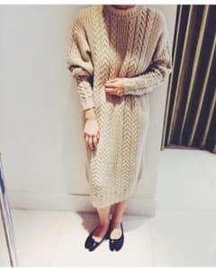 edit for lulu ニットロングワンピースのサムネイル